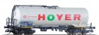 15473 Tillig 4 axle Tank car "HOYER" of Ermeva
